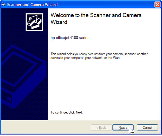 Instructions for using a computer to perform print and scan tasks Picture 4