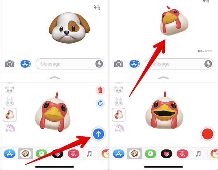 Instructions for using Animoji on iPhone X Picture 5