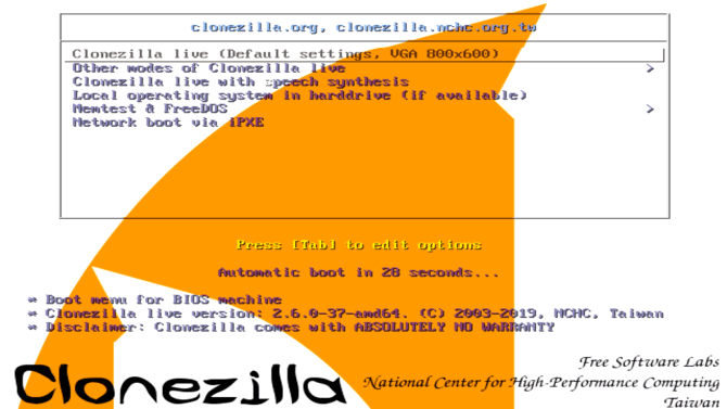 Instructions for using Clonezilla to copy Windows hard drives Picture 3