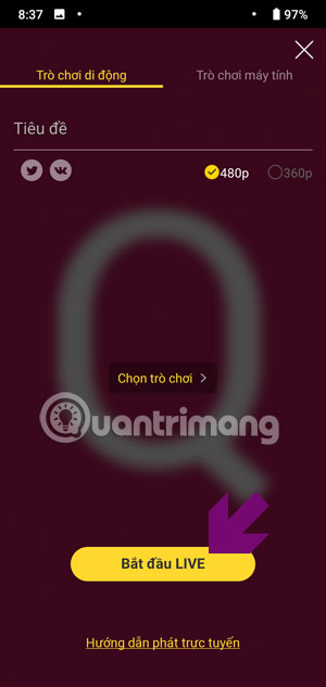 Instructions for using CubeTV on the phone Picture 7