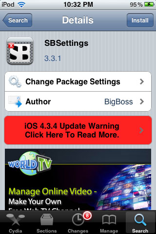 Instructions for using Cydia for iPhone owners Picture 19