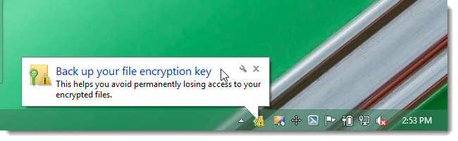 Instructions for using EFS to encrypt files and folders on Windows 8.1 Pro Picture 10