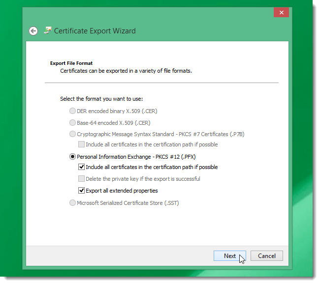 Instructions for using EFS to encrypt files and folders on Windows 8.1 Pro Picture 14