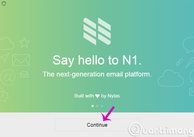 Instructions for using email manager Nylas N1 Picture 3