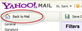 Instructions for using filters in Yahoo Mail Picture 11