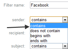 Instructions for using filters in Yahoo Mail Picture 6