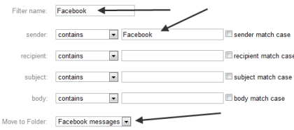 Instructions for using filters in Yahoo Mail Picture 8
