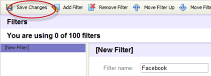 Instructions for using filters in Yahoo Mail Picture 9