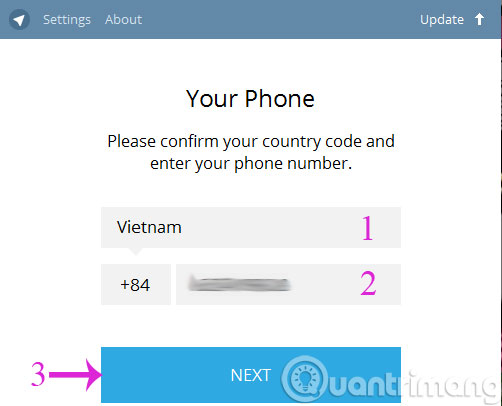 Instructions for using free chat software Telegram on your computer Picture 10