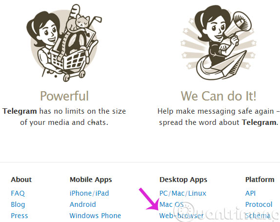 Instructions for using free chat software Telegram on your computer Picture 13
