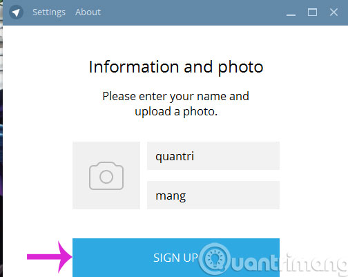 Instructions for using free chat software Telegram on your computer Picture 15