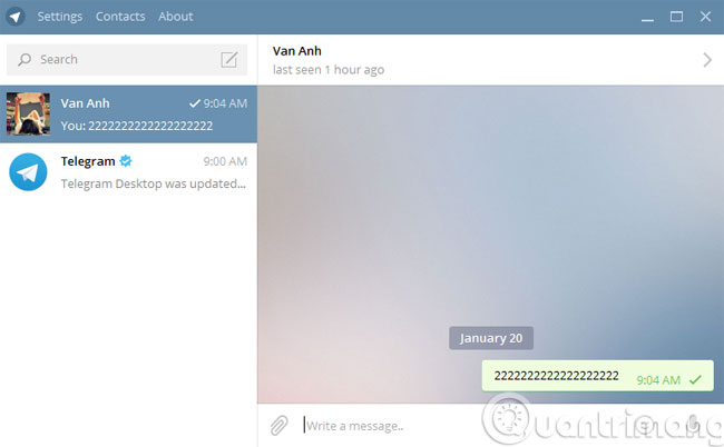Instructions for using free chat software Telegram on your computer Picture 16
