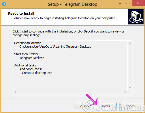 Instructions for using free chat software Telegram on your computer Picture 6