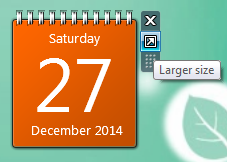 Instructions for using gadgets, gadgets on the desktop Picture 4