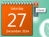 Instructions for using gadgets, gadgets on the desktop Picture 5