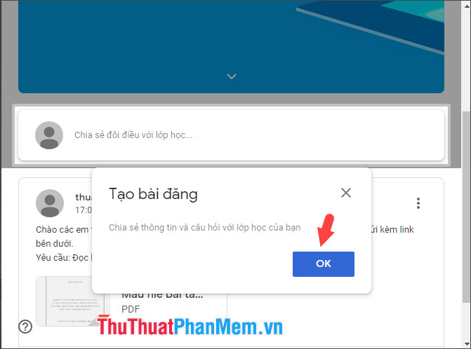 Instructions for using Google Classroom for students Picture 9