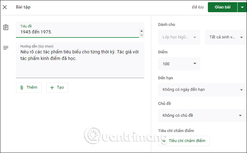 Instructions for using Google Classroom to learn online Picture 7