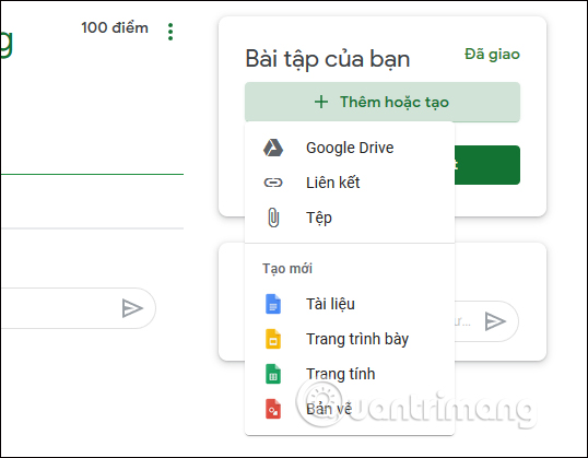 Instructions for using Google Classroom to learn online Picture 8