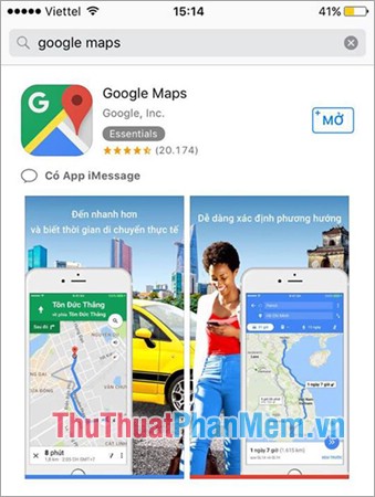 Instructions for using Google Maps to find your way Picture 10
