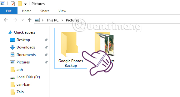 Instructions for using Google Photos on Windows 10 Picture 10