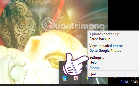 Instructions for using Google Photos on Windows 10 Picture 11
