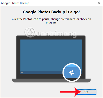 Instructions for using Google Photos on Windows 10 Picture 7