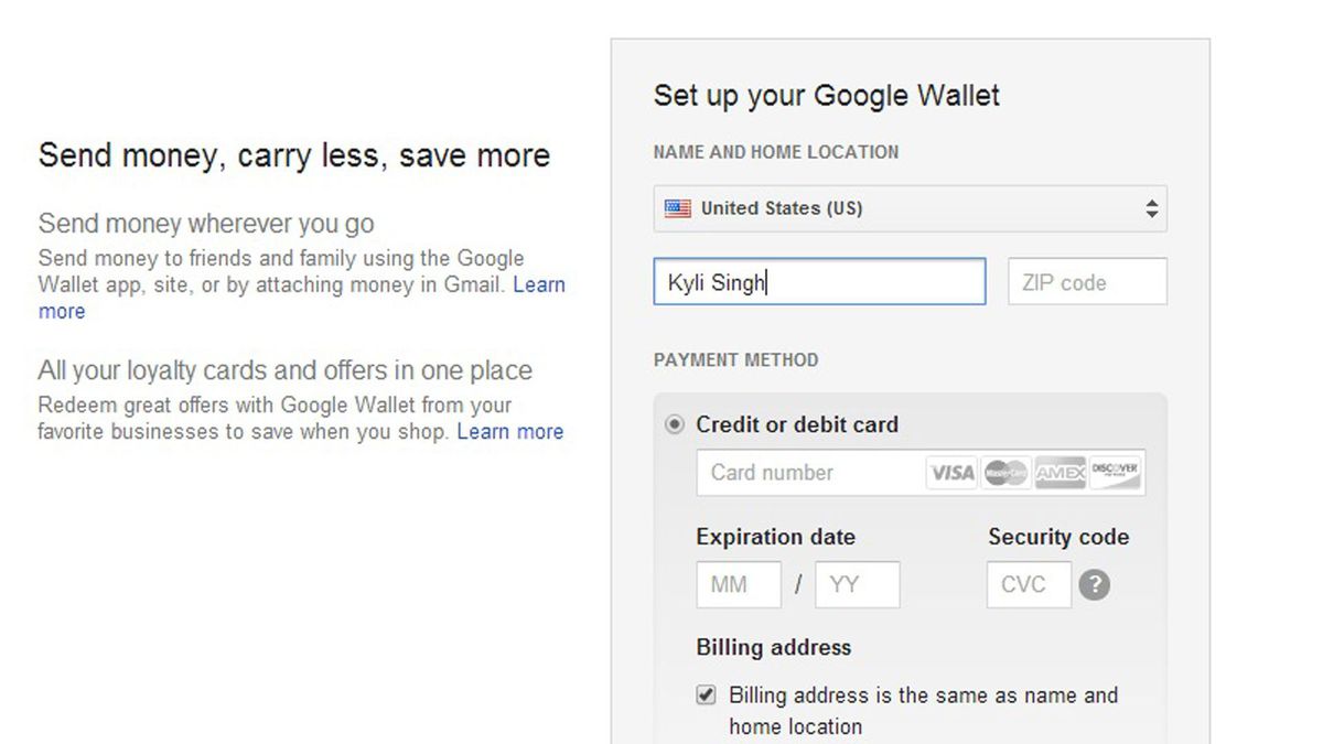 Instructions for using Google Wallet for beginners Picture 2