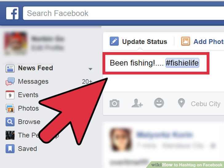Instructions for using Hashtag on Facebook Picture 9