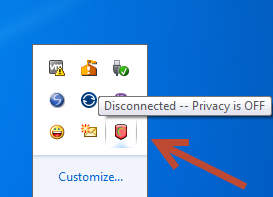 Instructions for using Hotspot Shield for Windows Picture 3
