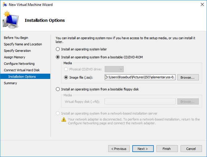 Instructions for using Hyper-V to run Linux Distro on Windows 10 Picture 3