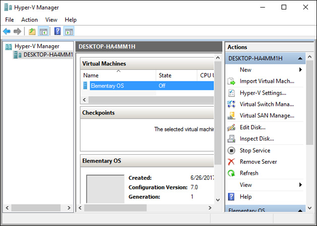 Instructions for using Hyper-V to run Linux Distro on Windows 10 Picture 4