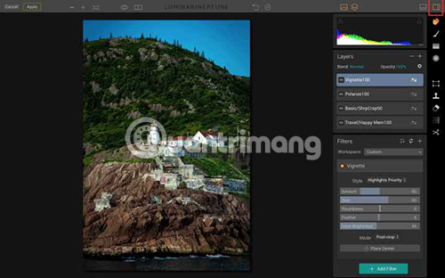 Instructions for using MacPhun Luminar for beginners Picture 5