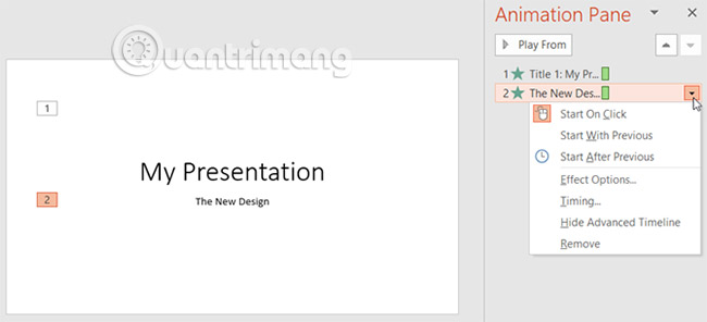Instructions for using Microsoft Power Point Picture 10