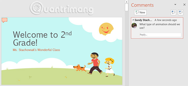Instructions for using Microsoft Power Point Picture 13