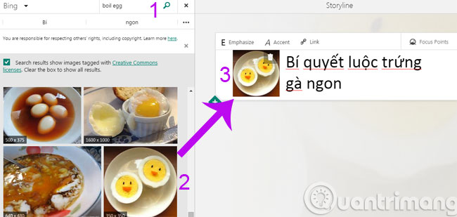 Instructions for using Microsoft Sway web-based Picture 5