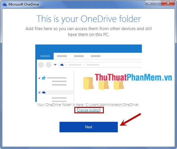 Instructions for using One Drive Picture 7