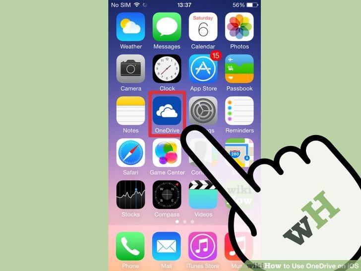 Instructions for using OneDrive on iOS devices Picture 18