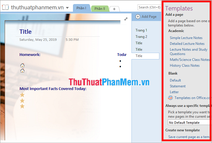 Instructions for using OneNote note software for beginners Picture 19