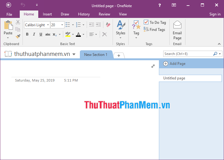 Instructions for using OneNote note software for beginners Picture 6
