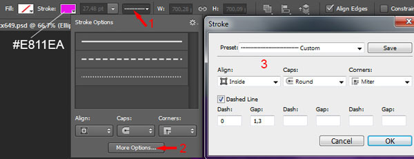 Instructions for using Photoshop CS6 (Part 7): Creating Christmas cards with Christmas balls on a Stylish background Picture 12