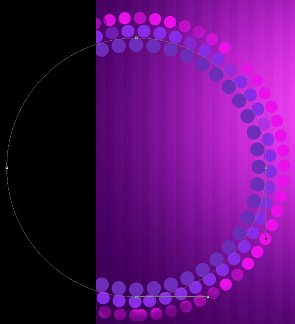 Instructions for using Photoshop CS6 (Part 7): Creating Christmas cards with Christmas balls on a Stylish background Picture 19