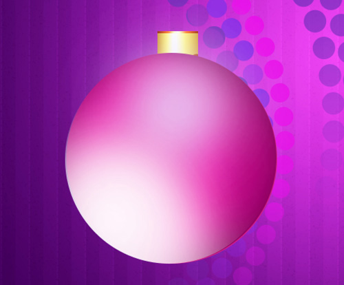 Instructions for using Photoshop CS6 (Part 7): Creating Christmas cards with Christmas balls on a Stylish background Picture 44