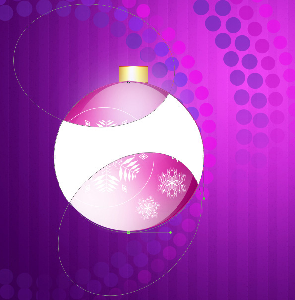 Instructions for using Photoshop CS6 (Part 7): Creating Christmas cards with Christmas balls on a Stylish background Picture 56