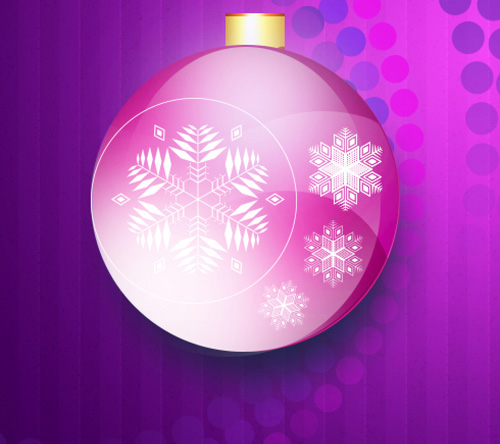 Instructions for using Photoshop CS6 (Part 7): Creating Christmas cards with Christmas balls on a Stylish background Picture 62