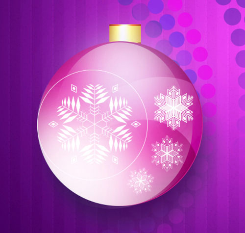 Instructions for using Photoshop CS6 (Part 7): Creating Christmas cards with Christmas balls on a Stylish background Picture 64