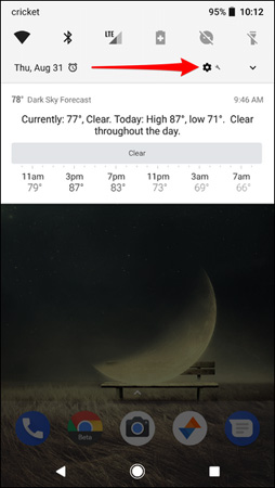 Instructions for using picture-in-picture mode on Android Oreo Picture 4