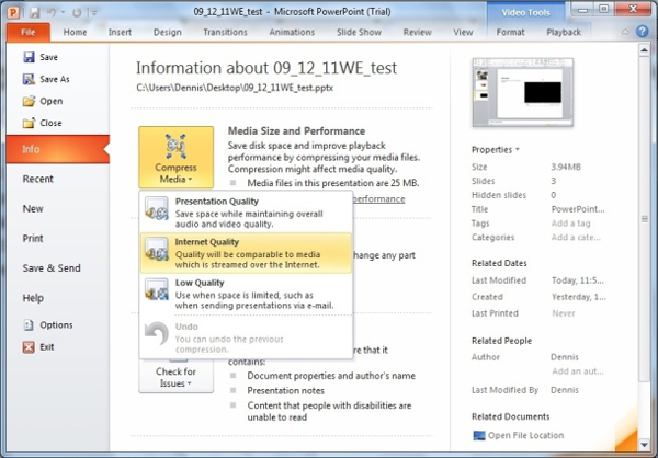 Instructions for using PowerPoint effectively Picture 3