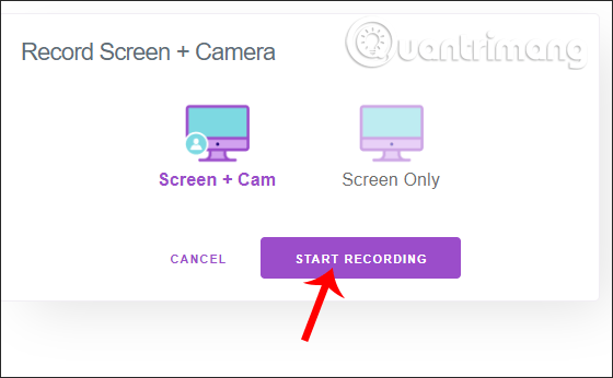 Instructions for using RecordScreen.io with multiple screen rotation options Picture 2
