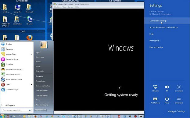 Instructions for using Remote Desktop on Windows 8 Picture 6