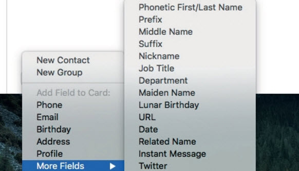 Instructions for using Smart Contacts on Mac Picture 4